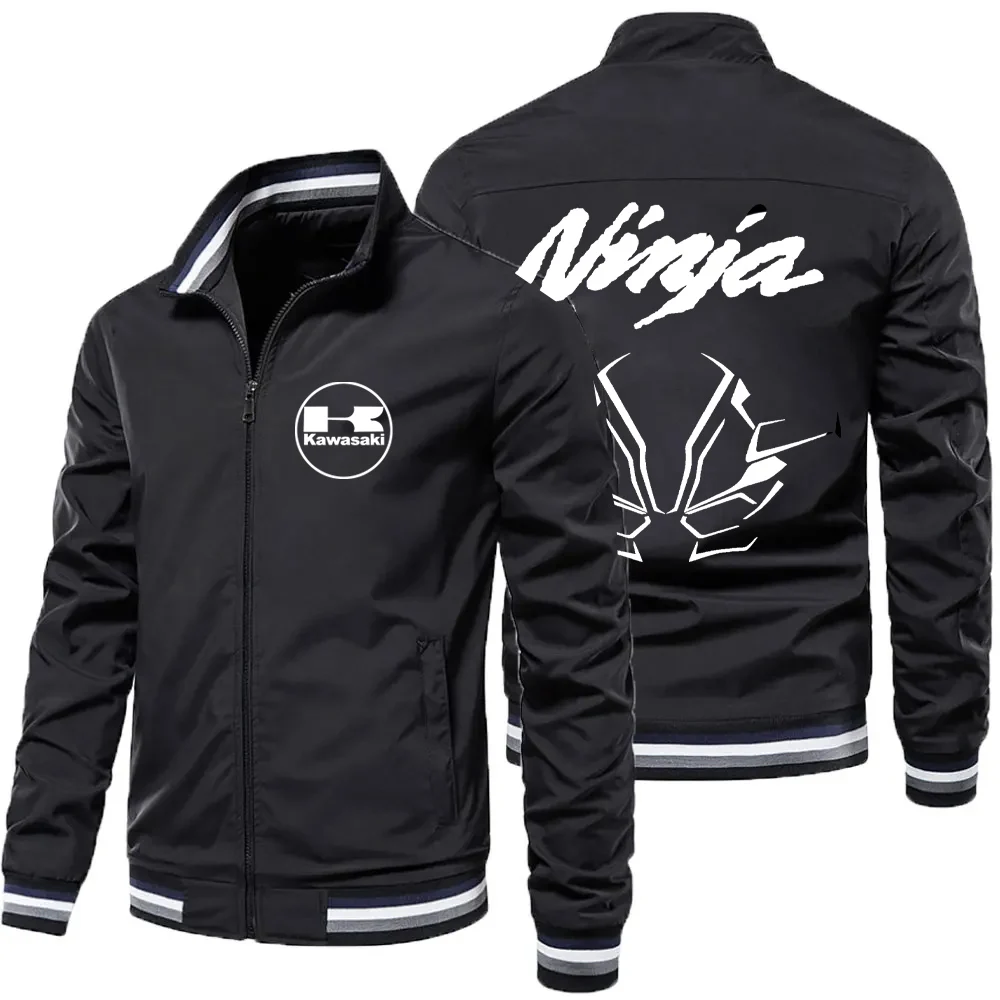 カワサキ　ジャケットUSA Kawasaki ライダースジャケット 革ジャン England製 ヴィンテージ 2025