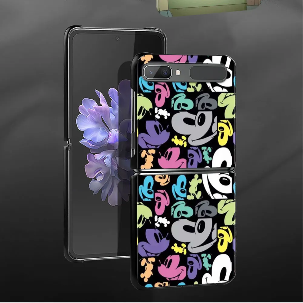 samsung galaxy z flip3 case Capinha Disney Mickey Minnie Mouse Comics For Samsung Galaxy ZFlip3 Flip Z Flip3 5G ZFlip PC Mobilephone Case z flip3 cover