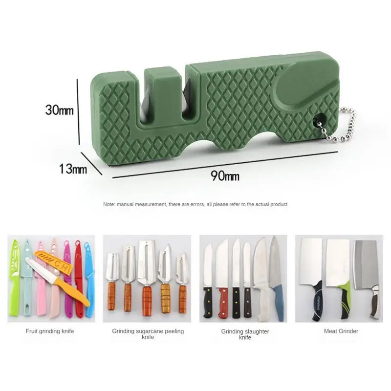 Knife Sharpener Kitchen Knife Sharpener Household Sharpener Outdoor Pocket Knife Professional Sharp Knives Multifunctional Handheld Sharpener Kitchen Accessories