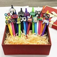 6/12/18 Pcs Fun Ballpoint Pens, Game Controller Theme Retractable Pens, Student Adult Emotional Support Gift For Back To School 4