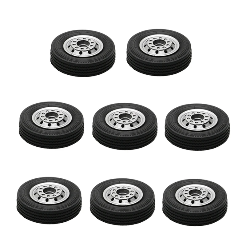 4pcs 40mm 48mm Simulation Wheel Tire Part For RC - Foto 2