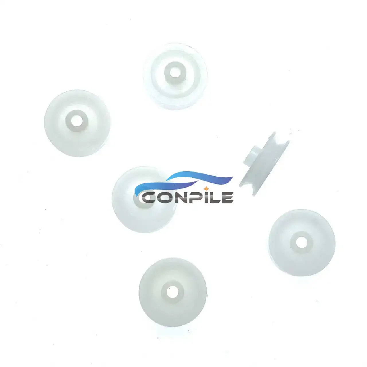 

6 шт. 12,5x5,5x2 мм моторный шкив, однослойный для кассетной колоды, магнитофон, стерео аудио плеер