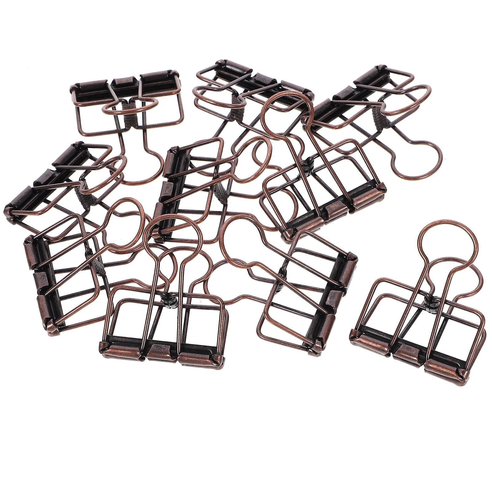 

10 Pcs Metal Document Book Binder Clip Paper Clips Office Supplies Clamps Vintage Home Elliot Folder