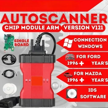 NUOVO VCM2 132/134 PER IDS Strumento Diagnostico Full Chip Scanner Auto OBD2 Multilingue VCM PRO per Ford e Mazda