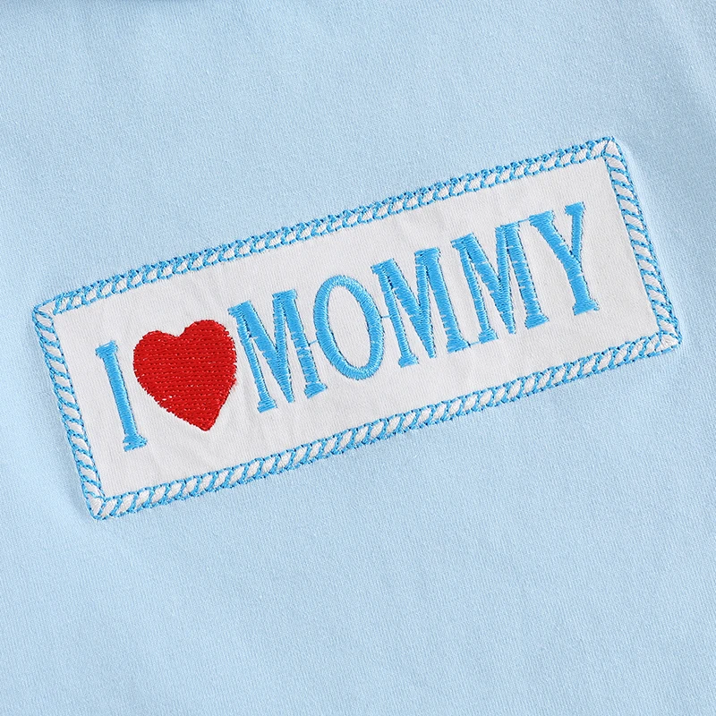 Toddler I Love Mommy Outfit 4