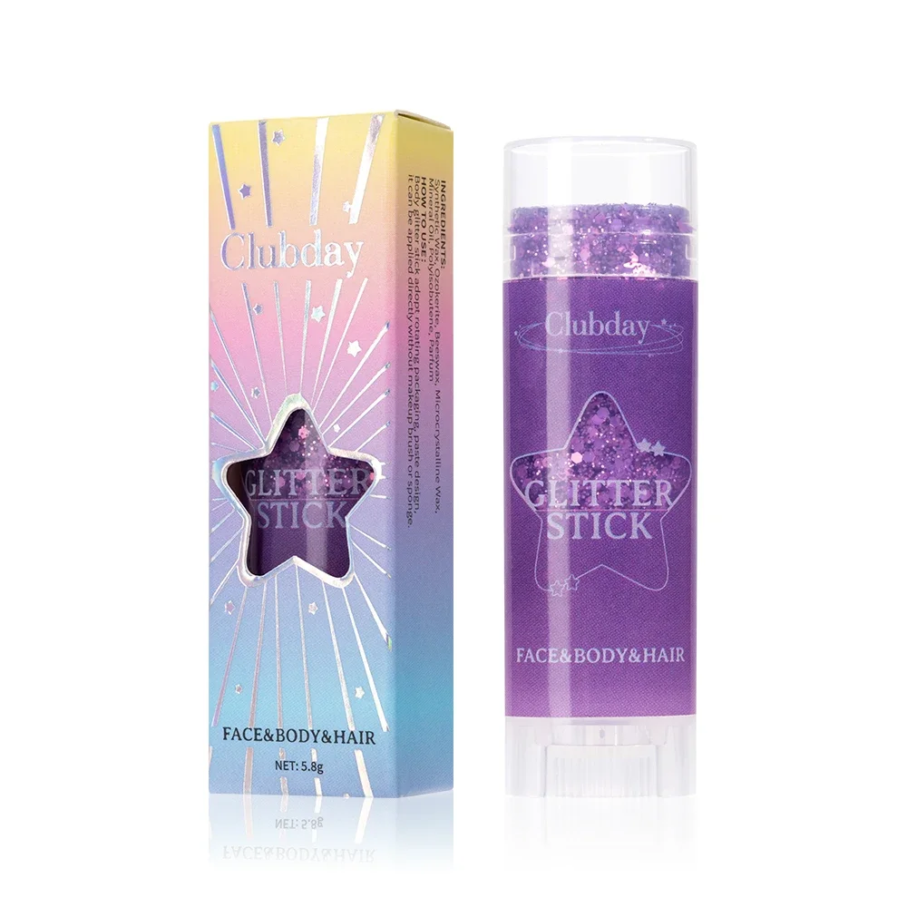 Glitterstift til ansikt og kropp highlighter festivalsminke_voghion.com