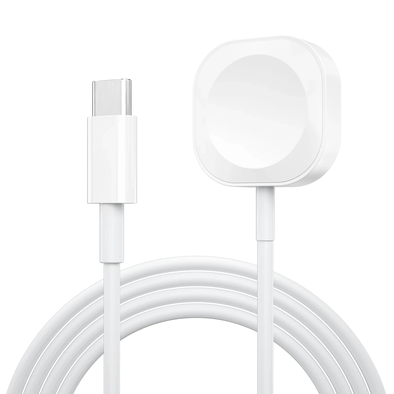 Premium Magnetic Wireless Charger for Apple Watch - Fast USB-C Charging Cable
