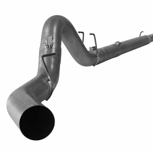 

Aluminized Truck Exhaust Pipe 2011-19 FORD POWERSTROKE 5" System 6.7 ,no muffler Stainless Steel 409 304