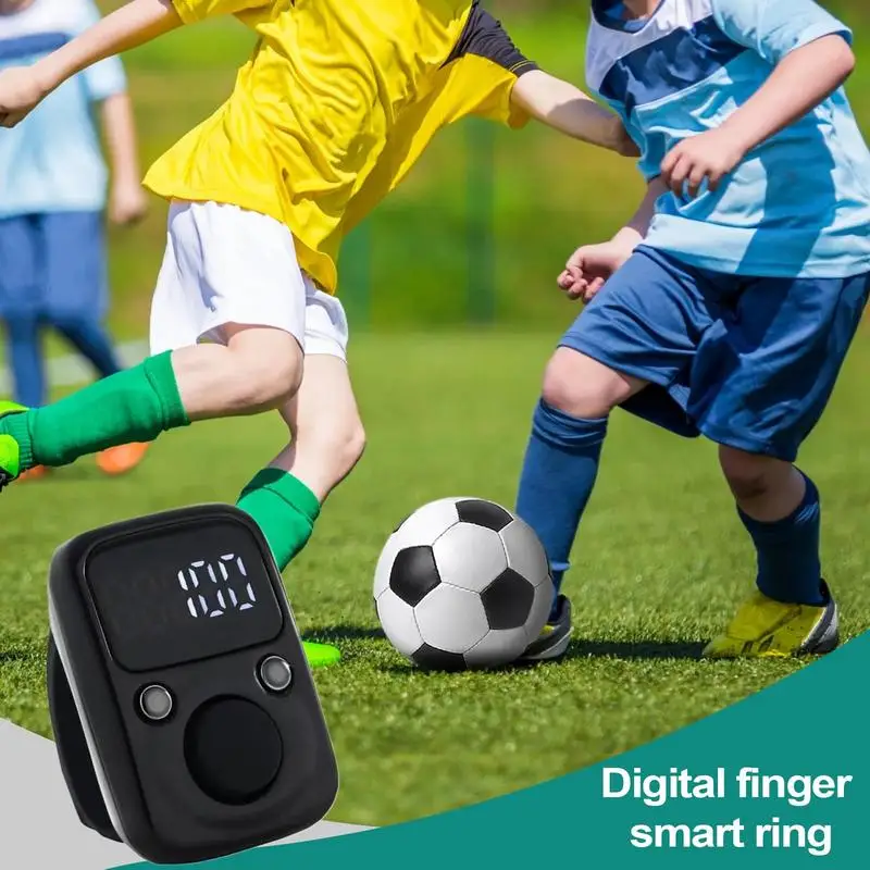 Tally Counter Waterproof Smart Click Counter LCD Digit Display Tasbeeh Tasbih Hand Tally Clicker Timer Multipurpose