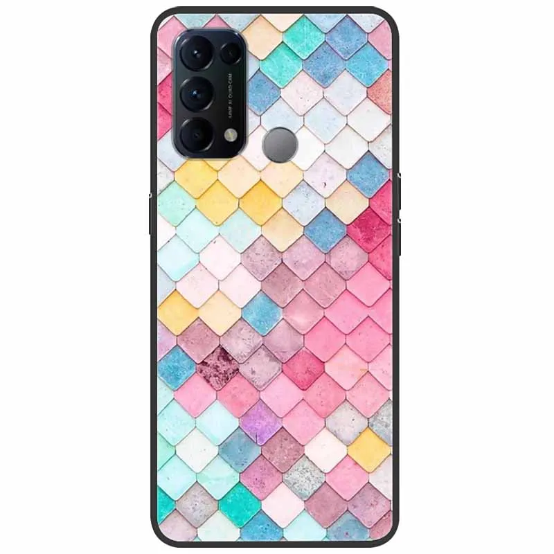 best case for android phone For OPPO Reno 5A 3A Case Shockproof Silicone Soft Marble Phone Cover for OPPO Reno5 A Case Reno5A Reno3 A Funda TPU Coque Reno3A best case for oppo cell phone