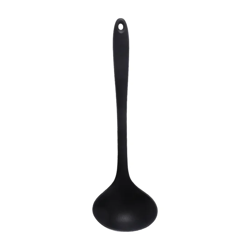 Black Soup Spoon