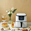 5.5L Air Fryer 220V 1700W Air Fryers Oil-Free Healthy Fryer Pizza Pot Smart Touch LCD Electric Fryer KZ-D5501 5