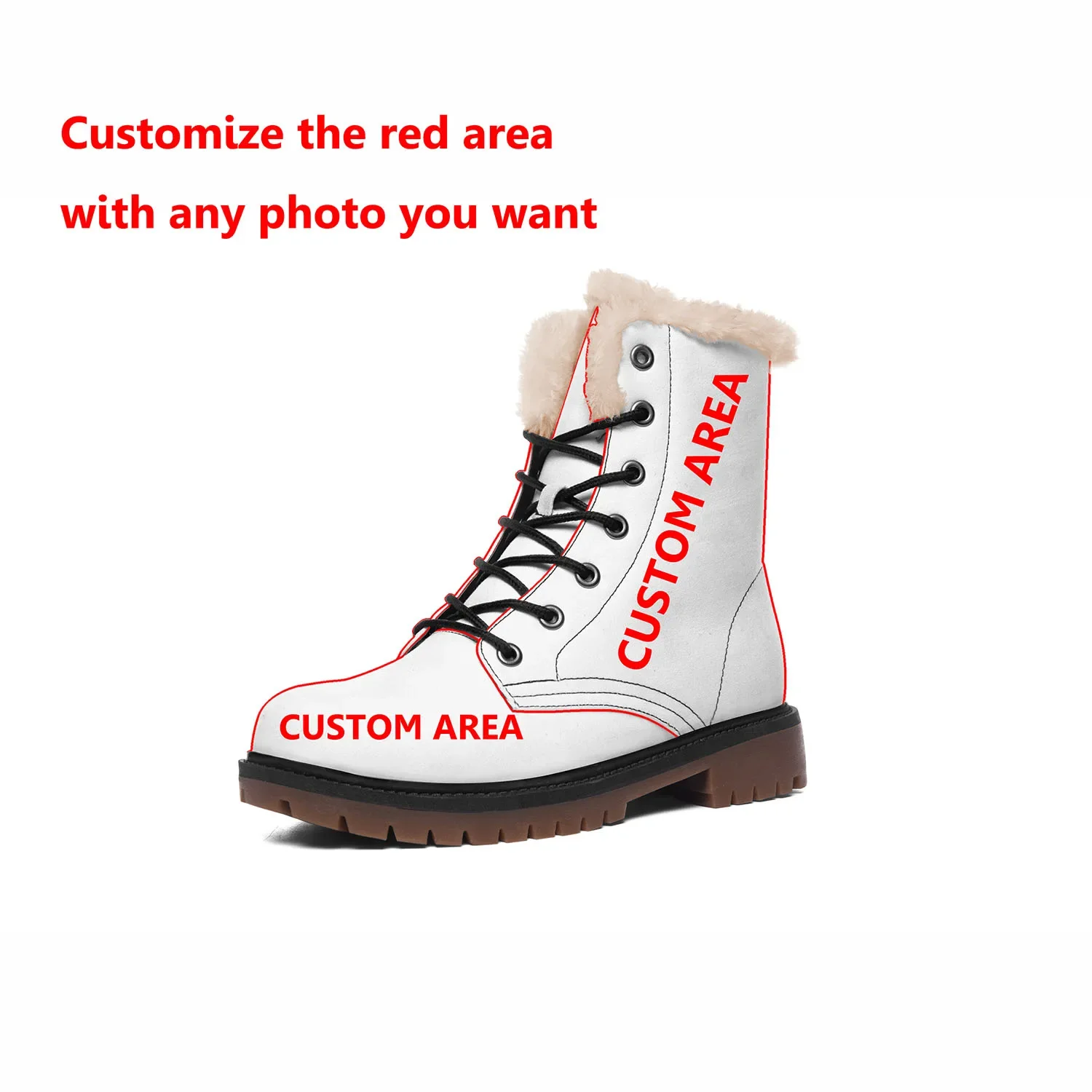 Custom Shoes Custom Boots Mens Womens Teenager Customized Boot Casual Tailor Made Snow Shoe High Quality Couple Sports Shoes DIY