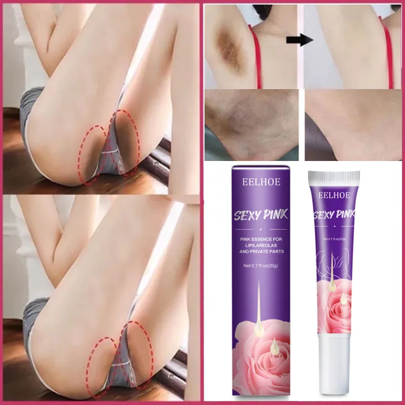 Body Whitening Cream Underarm Knee Neck Buttocks Private Parts Bleaching Serum Inner Thigh Fade Dull Melanin Brighten Skin Care women bottoming o neck short pants winter solid knitted sports jumpsuits romper pullover bodysuit slim buttocks clothing outfits