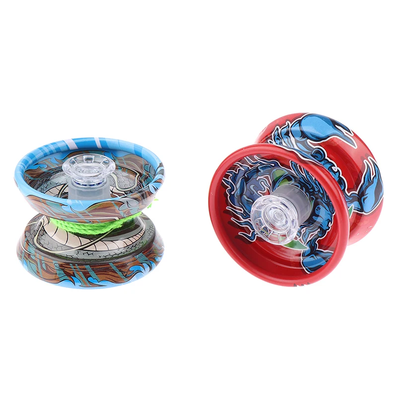 

Innovative Diabolo Outdoors Juggle Toys For Children Gifts Cartoon Cool Entry-level Alloy Professional YoYo Ball Magic Toys