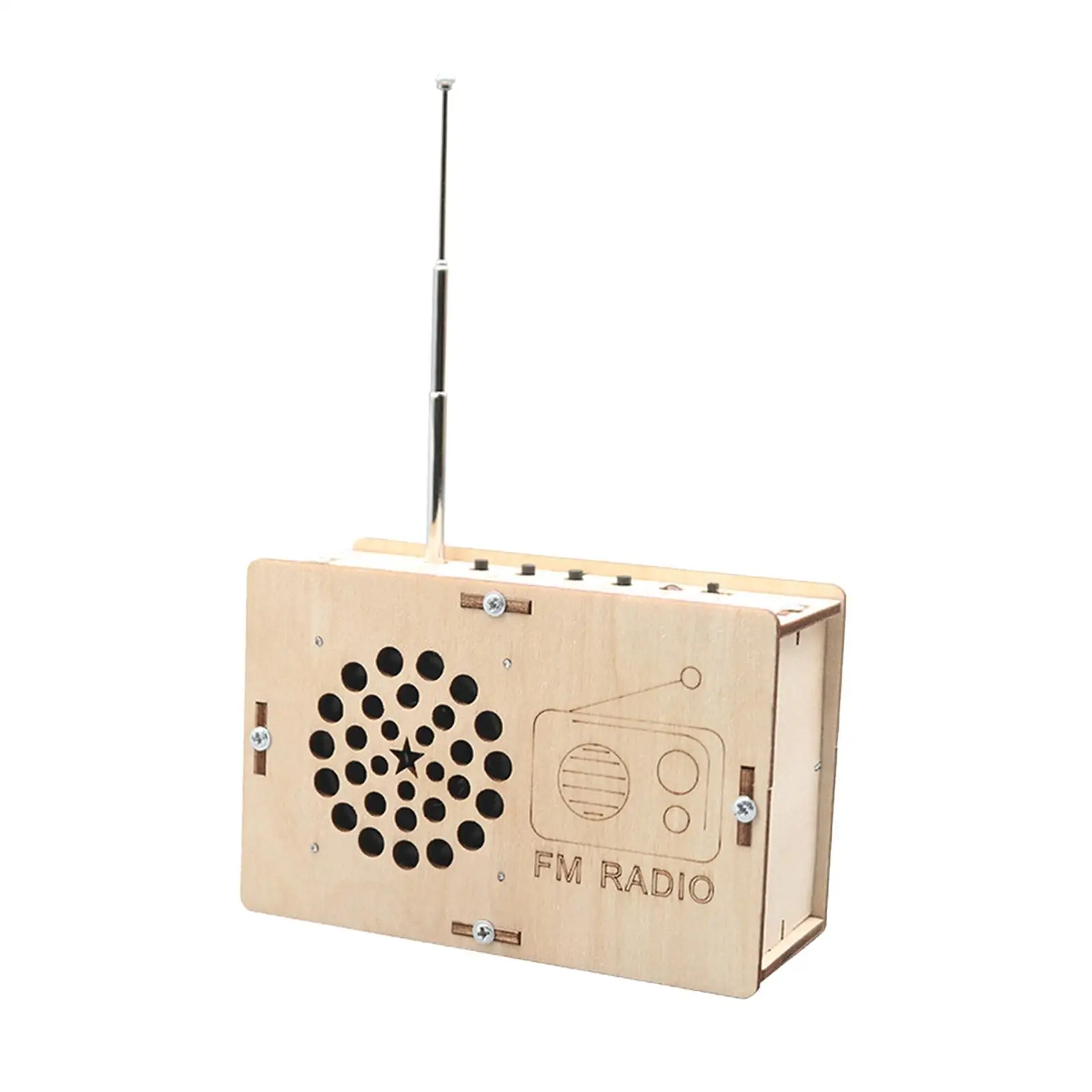 

DIY Radio Model Craft Kits Science Teaching Building Set Science Project Model for Children Birthday Gift Teens Boy Girls Kids