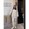Sweet Style Cotton Sweatshirt And Pants Two-Piece Set for Women Street Fashion Sportswear Autumn Collection Comfortable Fit