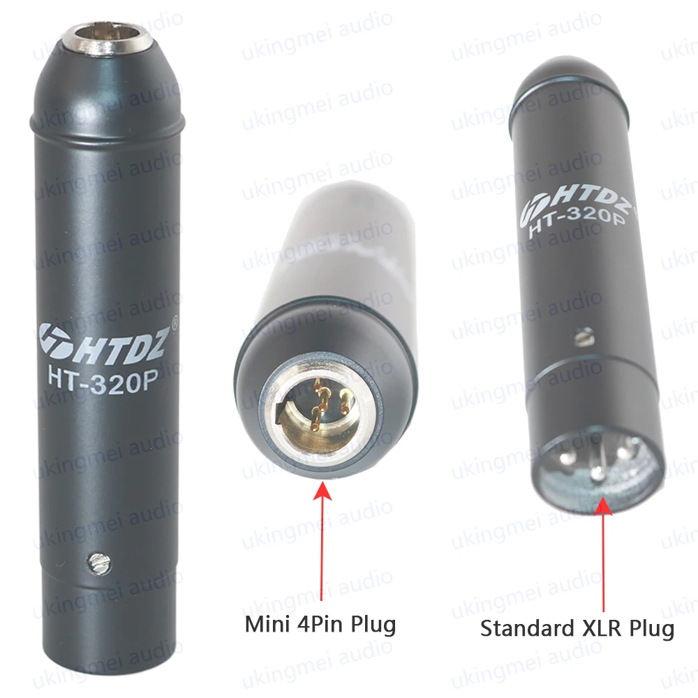 Instrument Microphone for Violin Acoustic Guitar with Scalable Adjustment Clamp Cardioid Microphone TA4F for Shure Transmitter