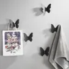 Creativity Butterflies Hook Aluminum Alloy Fashionable Wall Hook Key Storage Hanger Kitchen Bathroom Organizer For Towel Scarves 3
