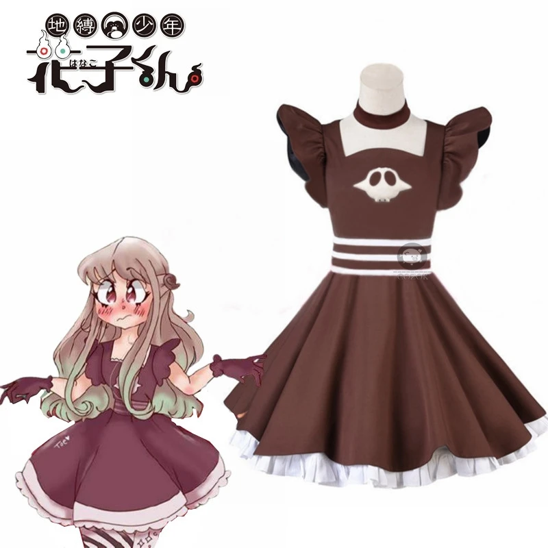 

Toilet-Bound Jibaku Shounen Hanako Kun Yashiro Nene Tea Ceremony Uniform Dress Outfit Anime Cosplay Costume