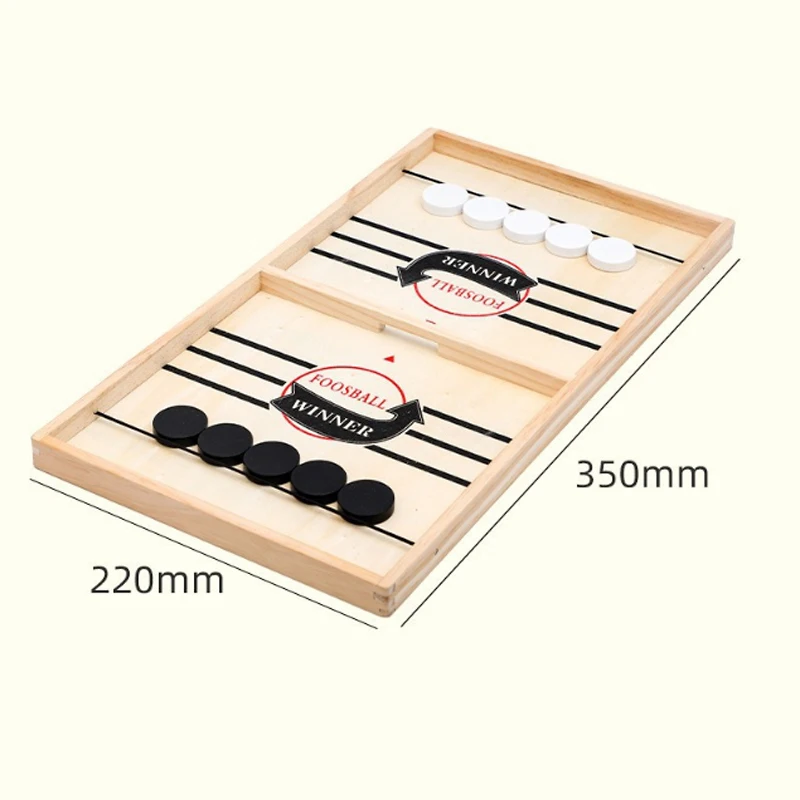 Bounce Chess Wooden Board Game Floor Toy Parent Child Interaction Double Battle TIKTOK Same Style Group Party Game Gift 5