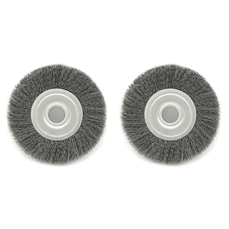 

2Pcs Wire Wheel For Bench Grinder-Wire Brush For Grinder, Efficient Clean Rust From Assorted Car Parts & Engines.