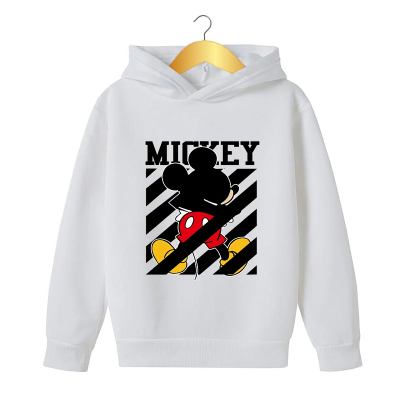 Новинка 2022 Очаровательная Детская толстовка с мультяшной мышью капюшоном для