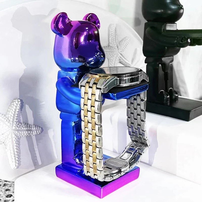Custodia Per Organizer Per Porta Orologi Di Lusso Supporto Per Stazione Di Ricarica Per Display Per Apple Watch Supporto Per Astronauta Creativo