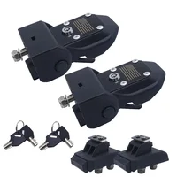 สำหรับรถจี๊ป แรงเลอร์ JL ปี 2018-2019 ชุดล็อคฝากระโปรงหน้ารถยนต์ อุปกรณ์ตกแต่งฝากระโปรงหน้า 5