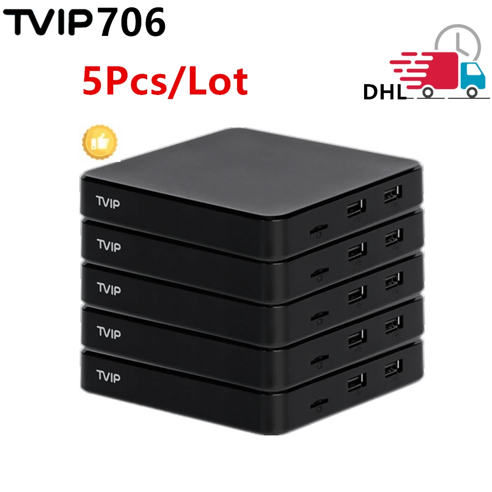 

5PCS/Lot TVIP 706 TV BOX Android 11.0 Amlogic S905W2 Quad Core 2GB 8GB 2.4G/5G WiFi 4K HDR BT H2.65 Set Top Box tvip706