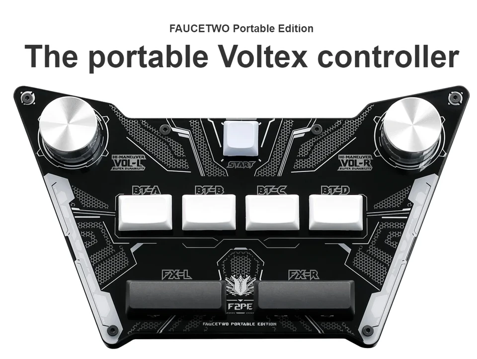 pocket sdvx ボルテコン FAUCETWO+