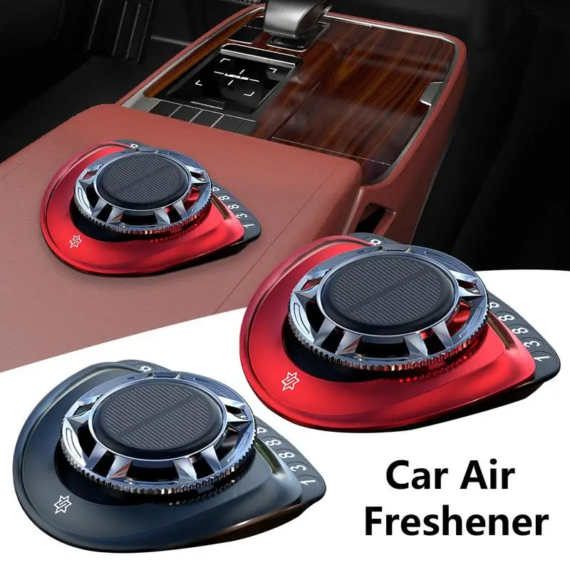 

Car Air Freshener | Solar Perfume With Temporary Parking Number | Diffuser With Long Lasting Fragrance Auto Accessories