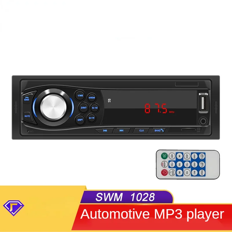 

SWM-1028 new product 12V universal car bluetooth mp3 player supports TF card U disk FM car radio