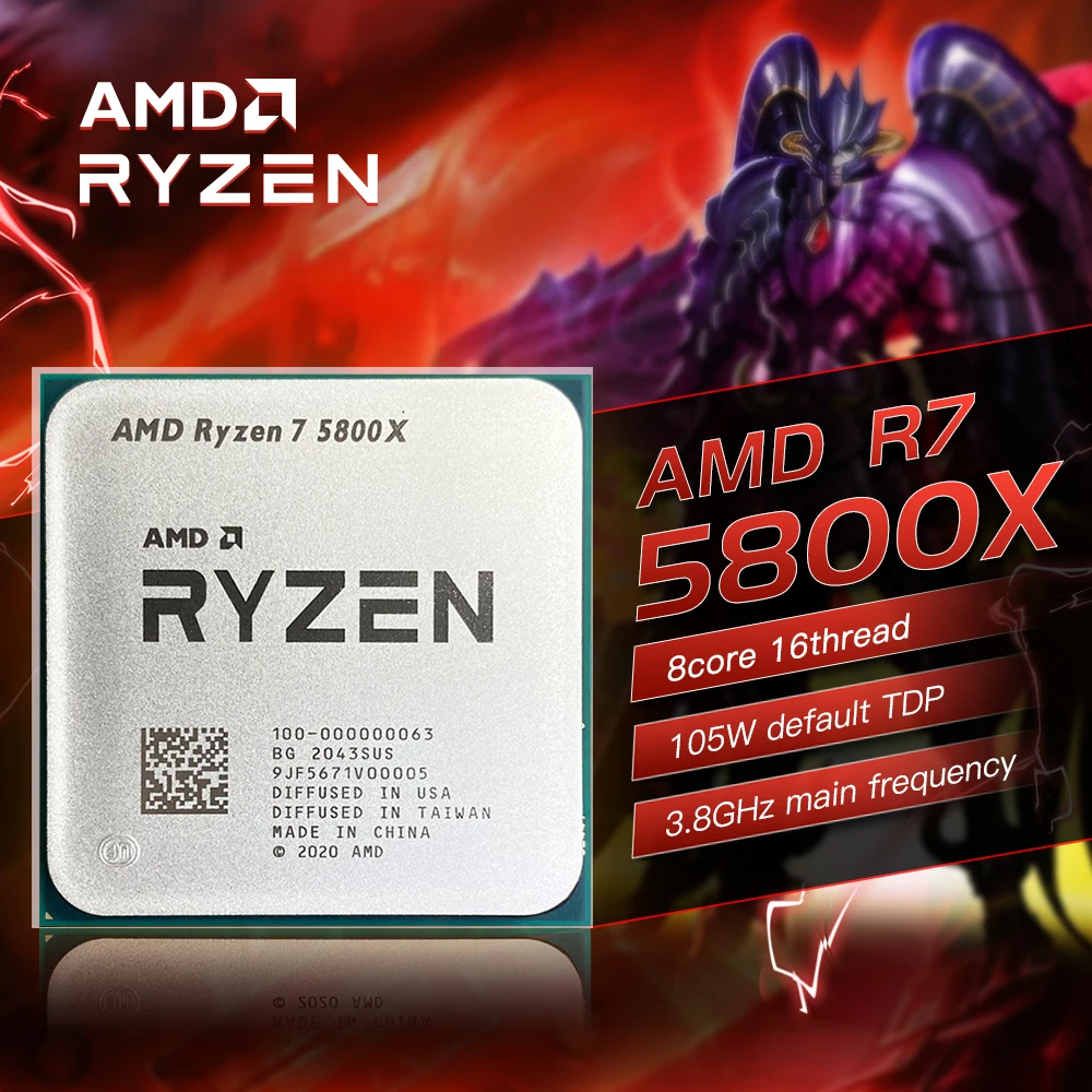 Процессор Amd Ryzen 7 5800x Купить