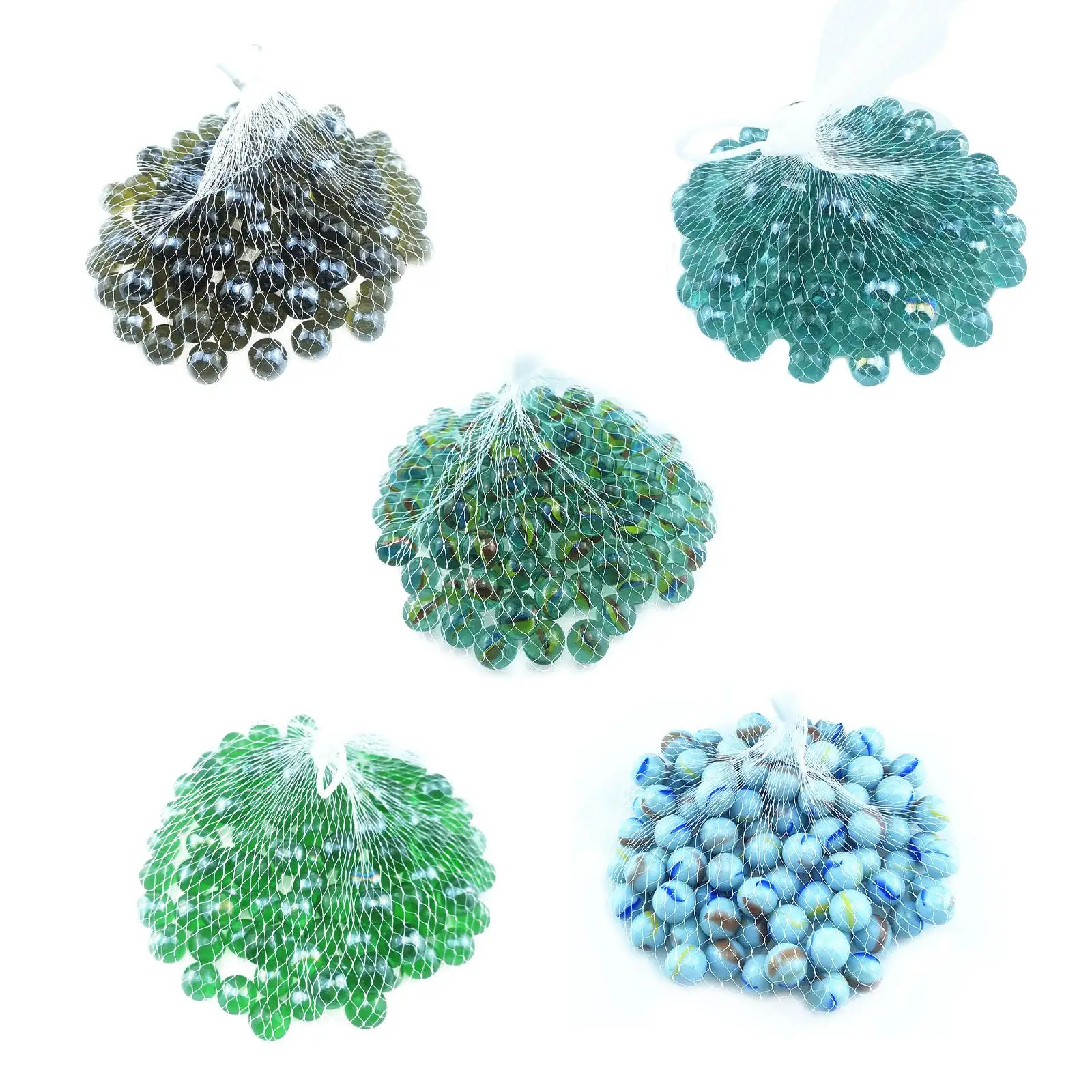 

100 Pieces Marble Games Ball Board Game Accessories 16mm Beads Marbles Bulk Set Toy Party Favors for Kids Children Boy Gift