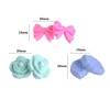 10Pcs Silicone Beads Leaf Flower Bow Food Shape Food Grade Teether Bead DIY Pacifier Chain Necklace Accessories Infant Care 2