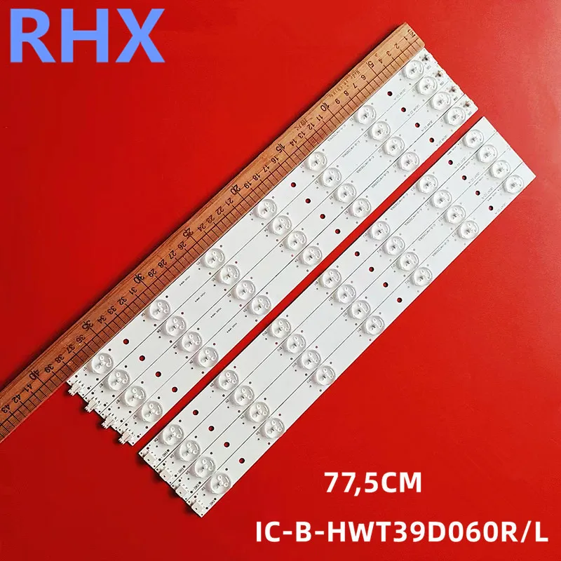 

LED backlight strip FOR Sanyo 39PRO5000 LE100S13F LE100N8FM 180-W00-39000H IC-B-HWT39D060RL 3V 14LED 389MM 100%NEW