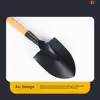 36/50.5cm Digging Shovel Manganese Steel Shovels Kids Trowel Waterproof Rustproof Garden Scoop for Outdoor Beach Camping 4