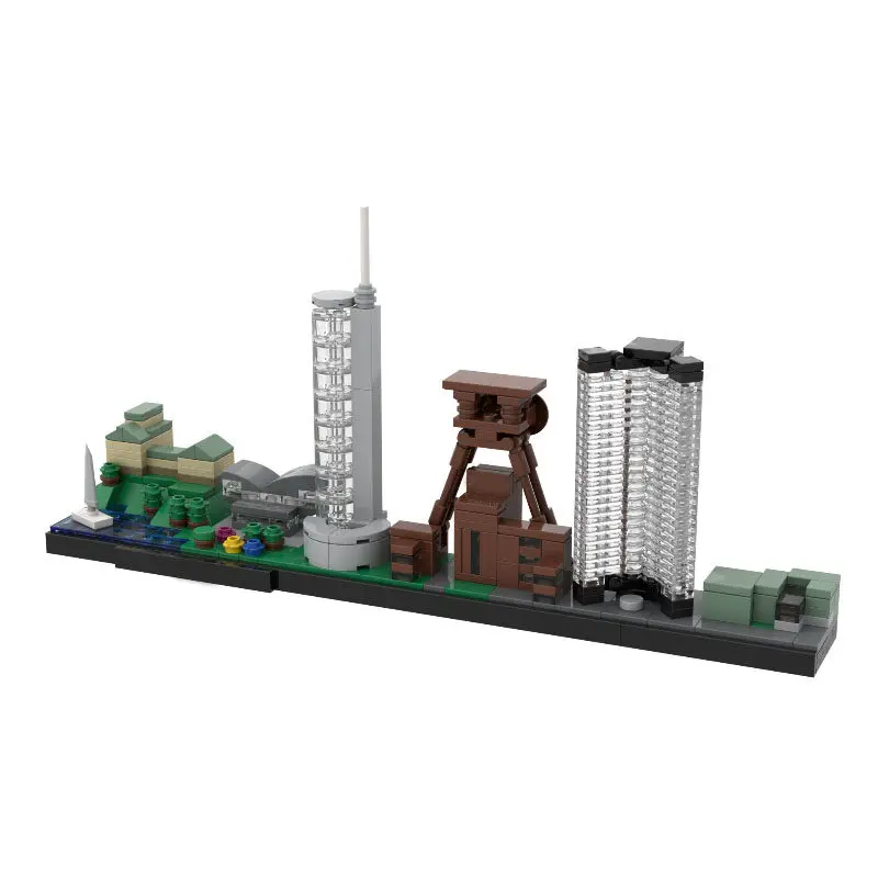 Landmark Architecture Germany Industrial City Building Blocks Toy_voghion.com