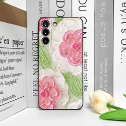 Artistic Floral Oil Painting Soft Silicone Phone Case Cover - OnePlus ACE2 Pro (M - C1586T6)