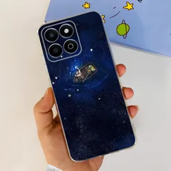 Floral Butterfly Soft TPU Silicone Protective Cover - Stylish 2024 Design for Honor 200 Smart (TPU-741)