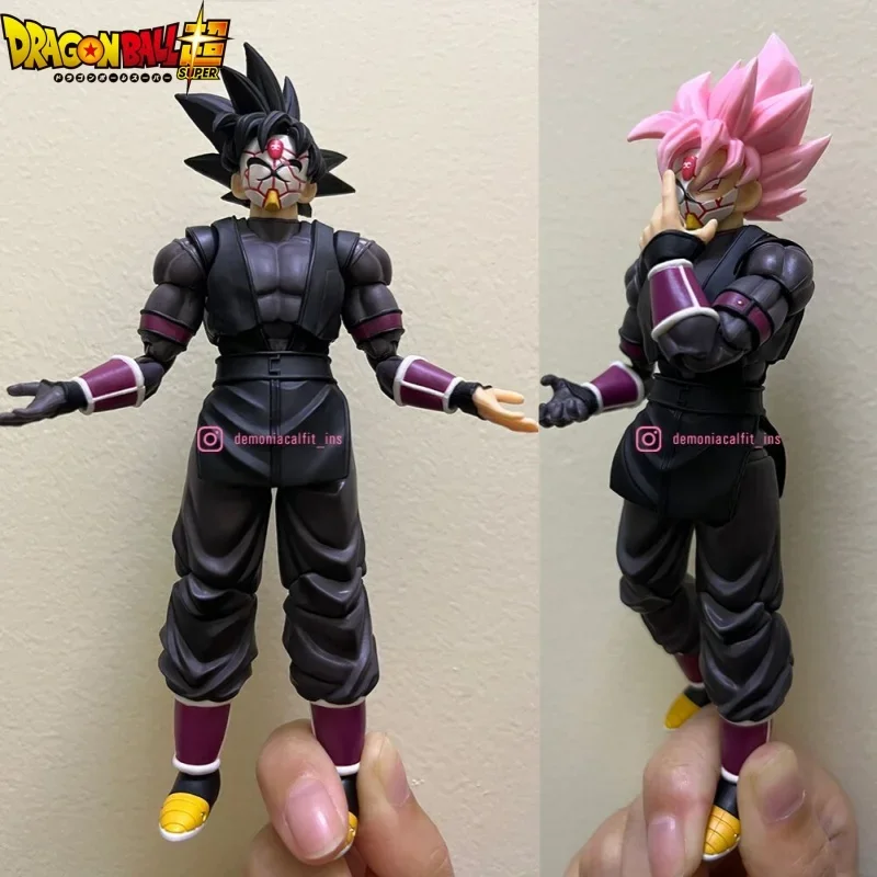 

Demoniacal Fit Dragon Ball Shf Goku Action Figure Ultimate Atrocious Black Goku Zamasu Anime Figures Model Doll Kid Toy Gifts