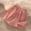 Casual shorts, wide-legged home shorts, women's summer and Korean version of loose thin high-waisted casual cool sweatpants 3