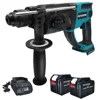 PATUOPRO 28mm Brushless Rotary Hammer Drill 3-Mode Variable Speed Hammer Drill Chiselsing Power Tool For Makita 18V Battery 1