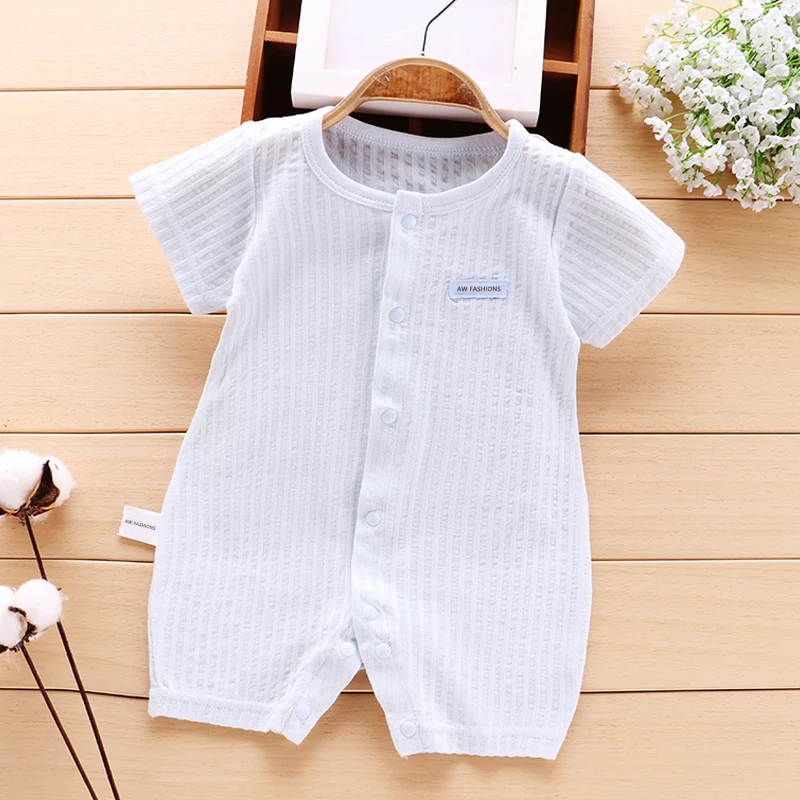 

AW FASHIONS™Детское летнее хлопковое боди с коротким рукавом