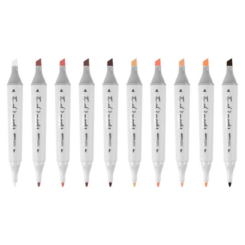 

Skin-Tones Markers-Dual-Tip Sketch-Marker for Artists Painting,Coloring