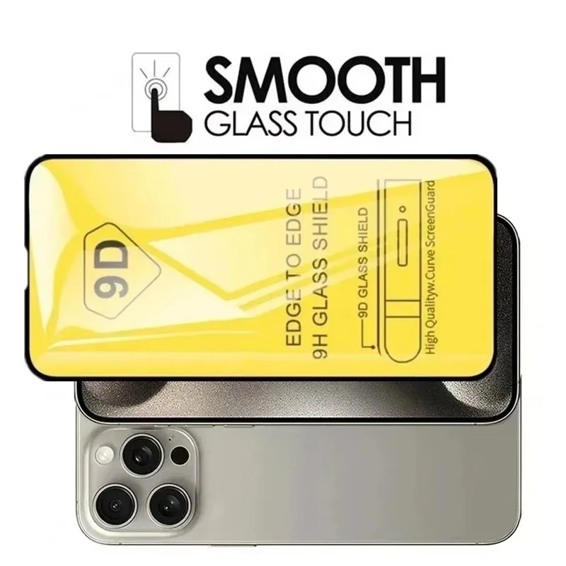Premium 9D Tempered Glass Screen Protector - Universal Fit