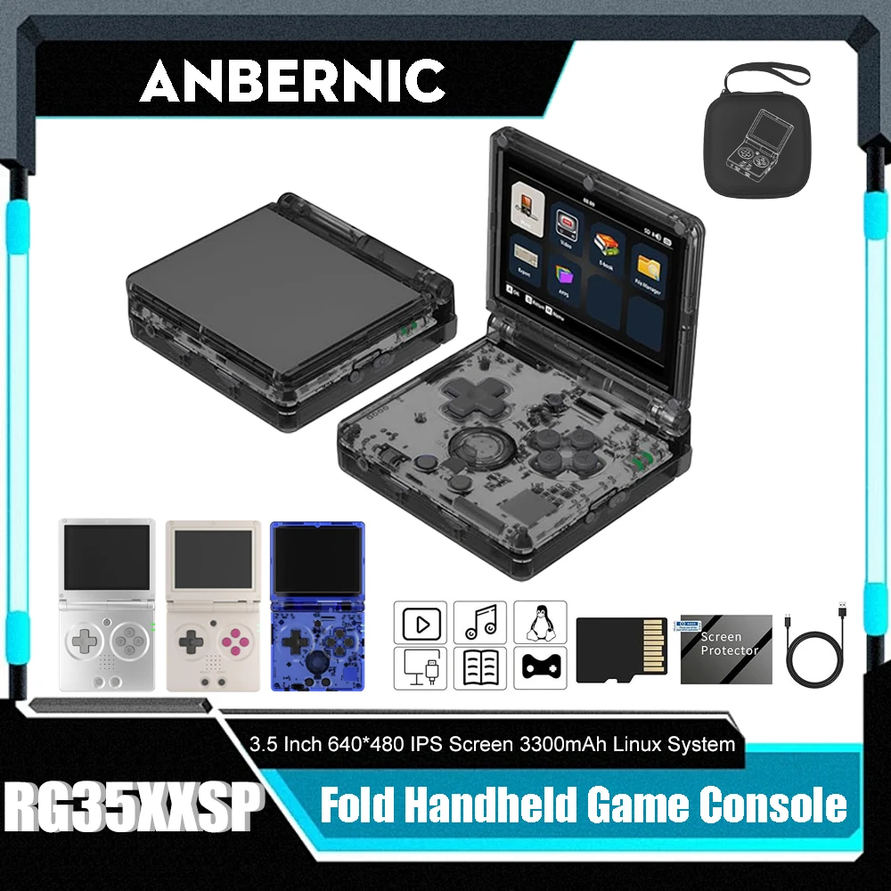 RG35XXSP Handheld Game Console RG35XXSP Clamshell Retro Game
