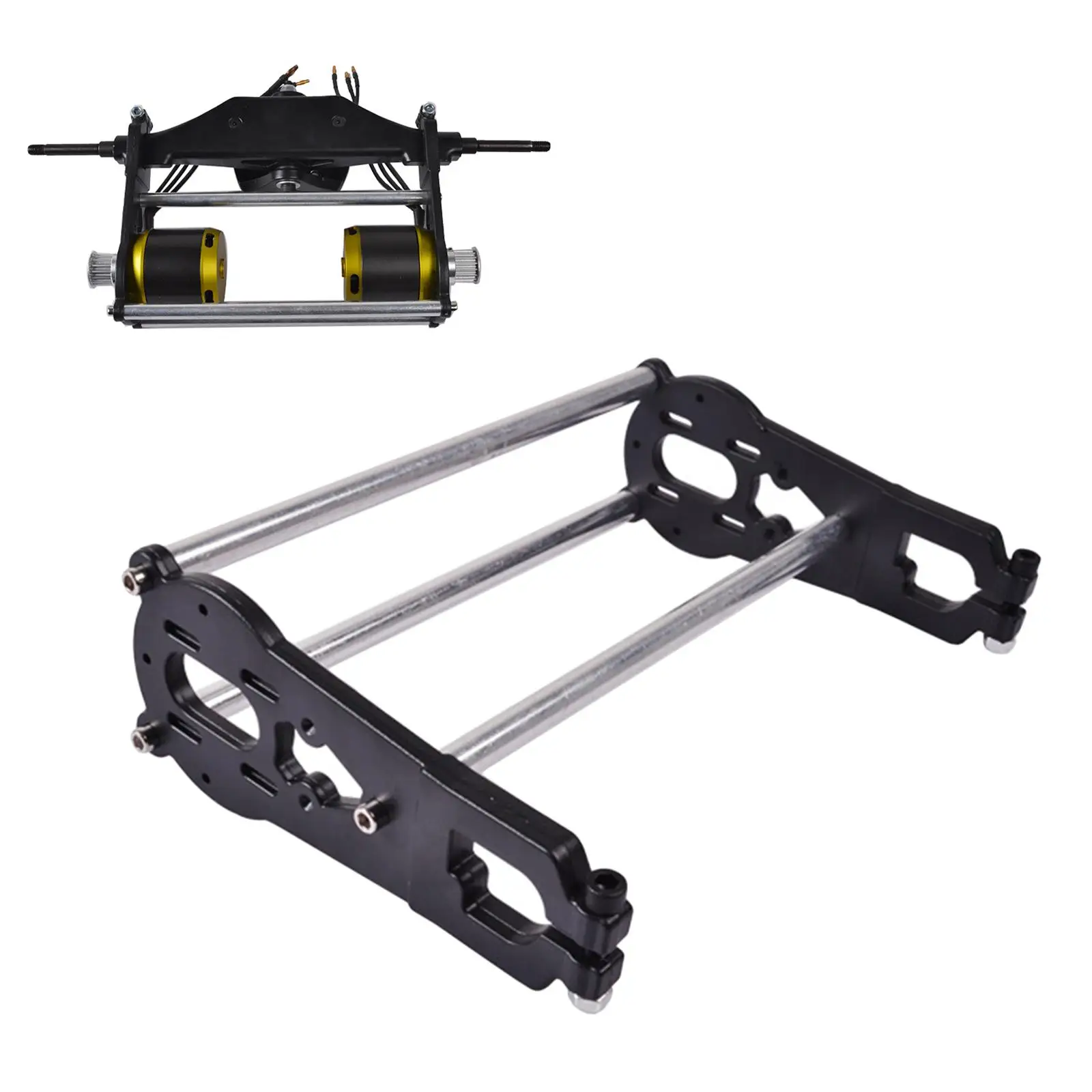 Mountain Skateboard Motor Mount Truck Bridge Bracket with Protective 