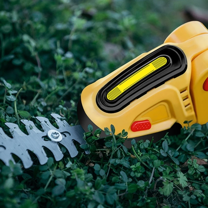 Cordless Hedge Trimmer Electric Shrub Trimmer Grass Shears Handheld Grass Cutter Hedge Shear for Garden Lawns Drop Shipping 5